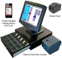 Restaurant POS System with Apple iPod and iPad POS
